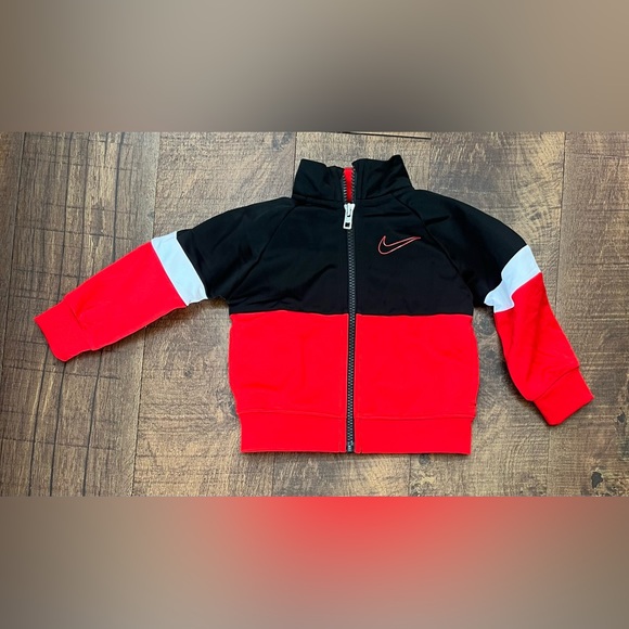 Nike toddler boy 2 piece outfit jacket pants 12 months - Picture 2 of 8